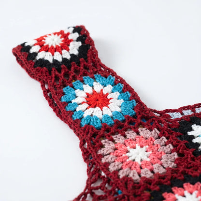 Crochet Sleeveless Crop Top -  Silvia
