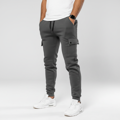 Cropped Jogginghose Mit Tasche -  Rene