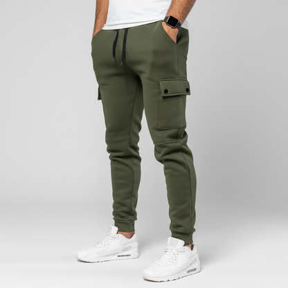 Cropped Jogginghose Mit Tasche -  Rene