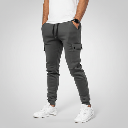 Cropped Jogginghose Mit Tasche -  Rene