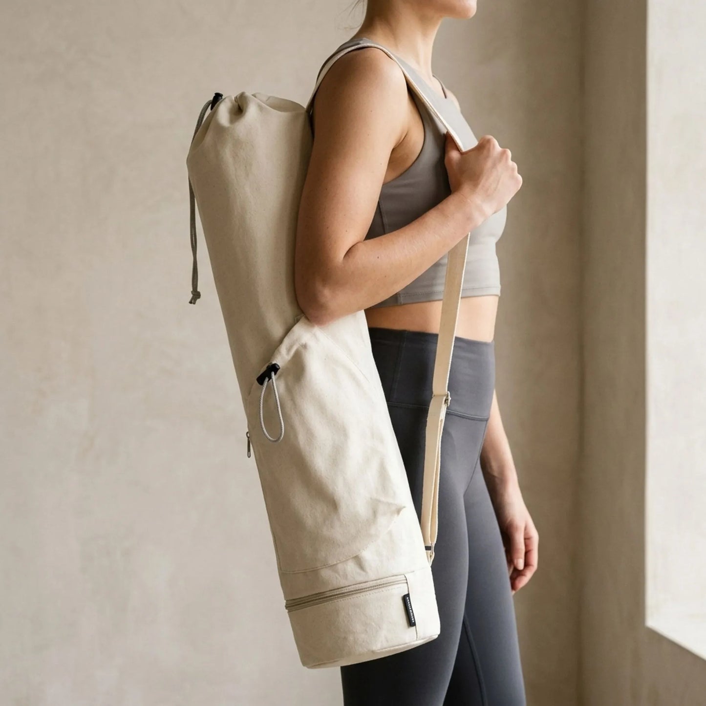 Cylindrical Yoga Mat Carrier -  Miranda