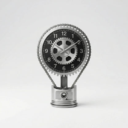 Decoratieve Tandwielklok In Industriestijl - Sprocketime