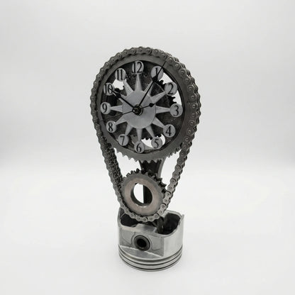 Decoratieve Tandwielklok In Industriestijl - Sprocketime