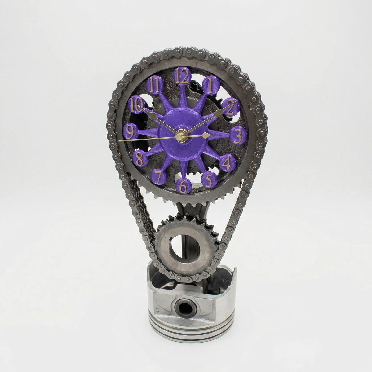 Decoratieve Tandwielklok In Industriestijl - Sprocketime
