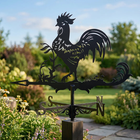 Decorative Rooftop Weathervane - RoostWhirl
