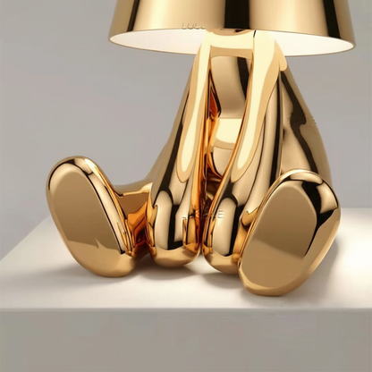 Designer Tischlampe Metallfinish -  Sitelle