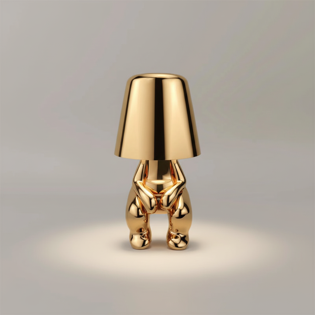 Designer Tischlampe Metallfinish -  Sitelle