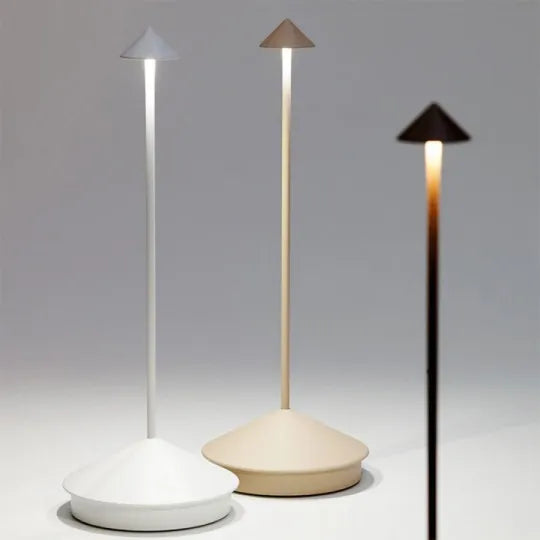 Drahtlose LED Tischlampe - LumeElegance