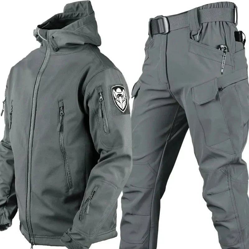 Tactical outdoor set for men with jacket & trousers – Cedric