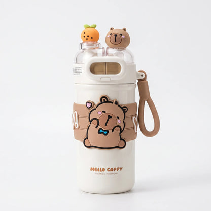 Dual-Compartment Insulated Water Bottle - Brizzly