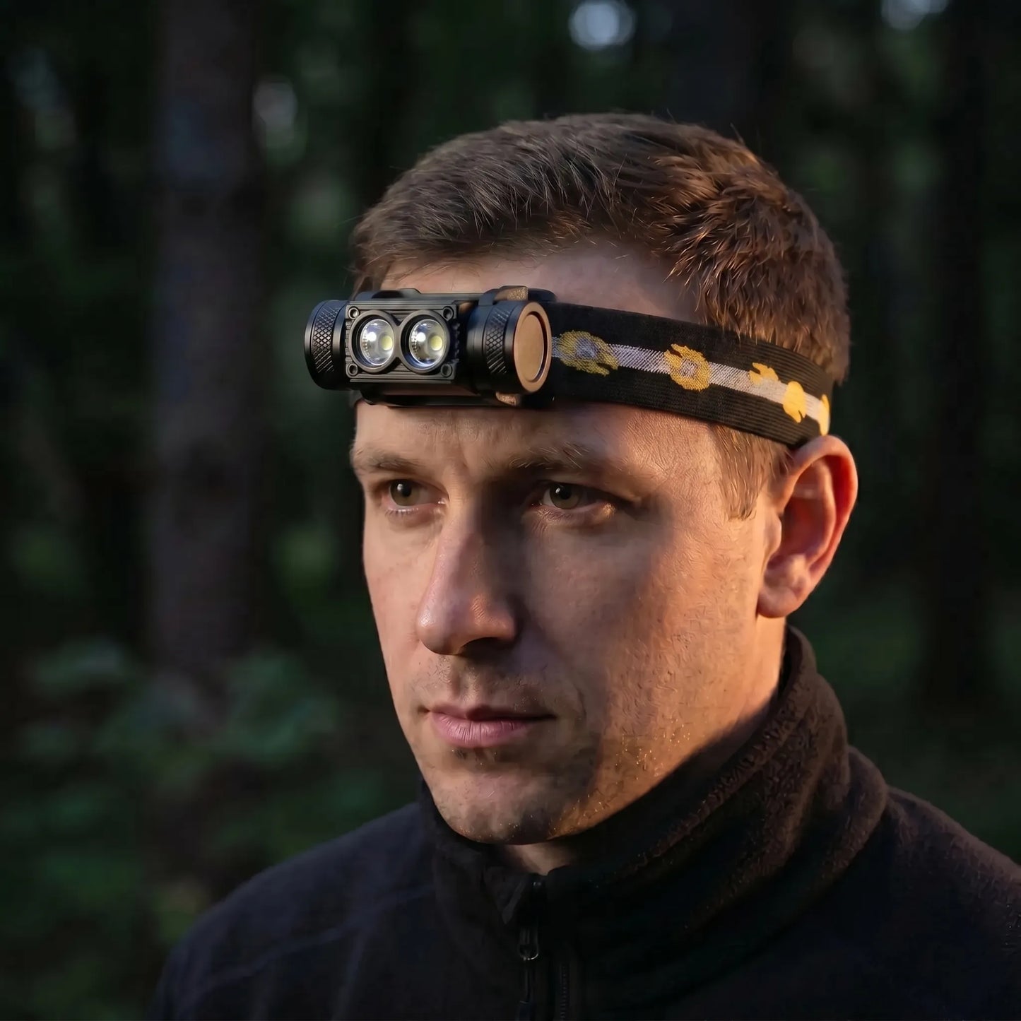 Dual-LED Rechargeable Head Torch -  Blazefront