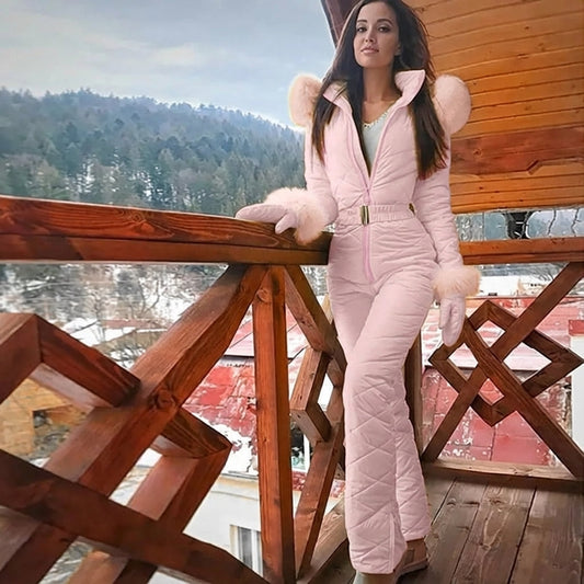 Einteiliger Wasserdichter Skianzug - Megan
