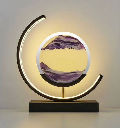 Einzigartige Sandlandschaft Lampe - SerenityLamp