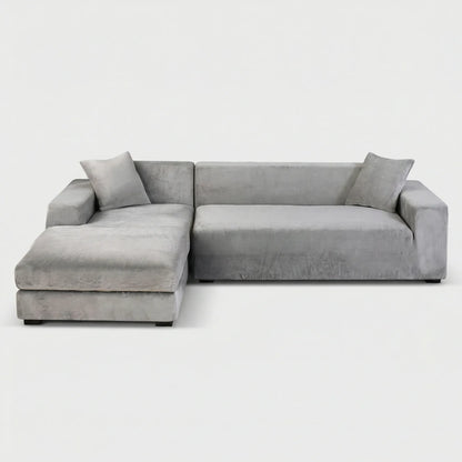 Elastische Bankhoes Met Antislipcoating - Sofashield