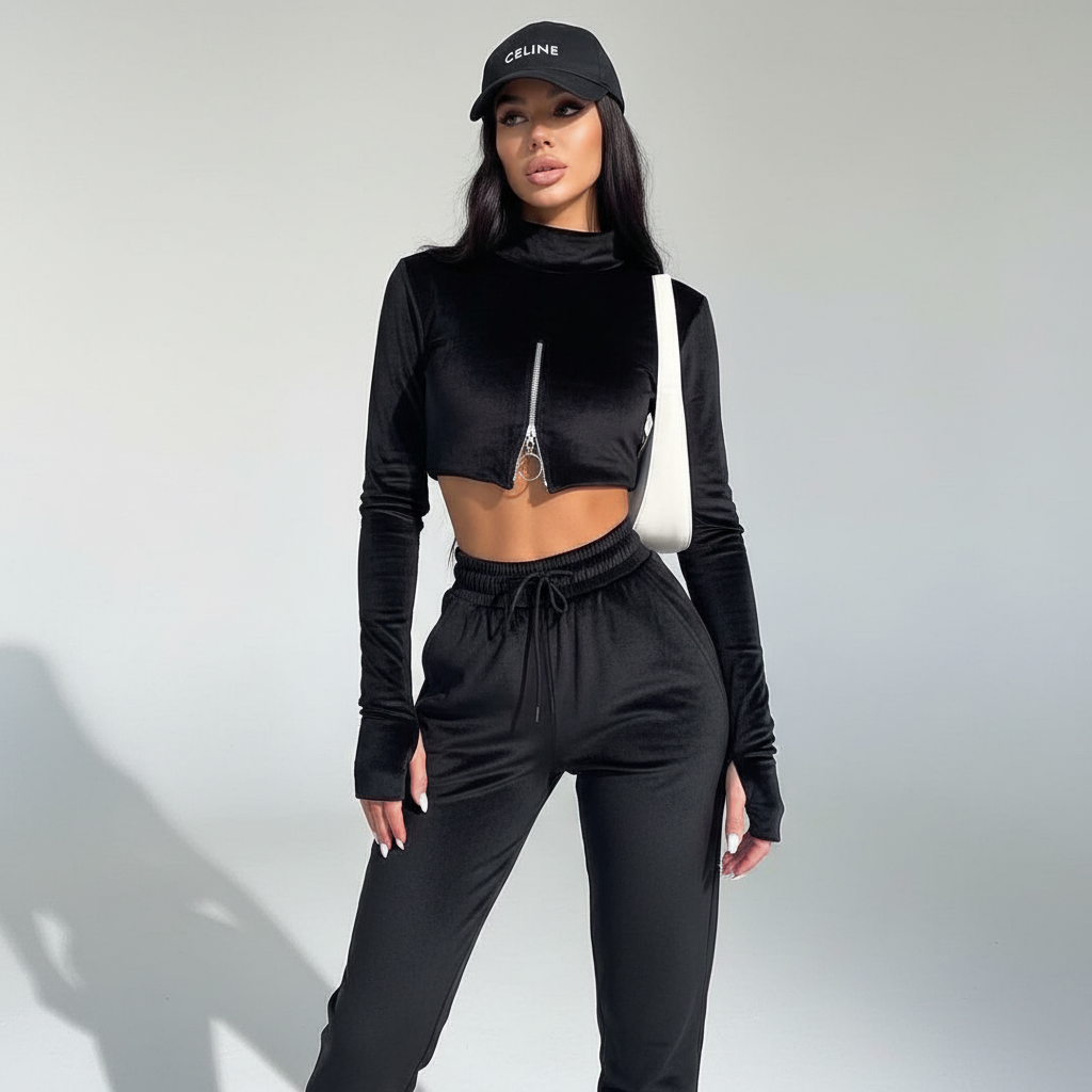 Elegantes Hausanzug-Set - Angela
