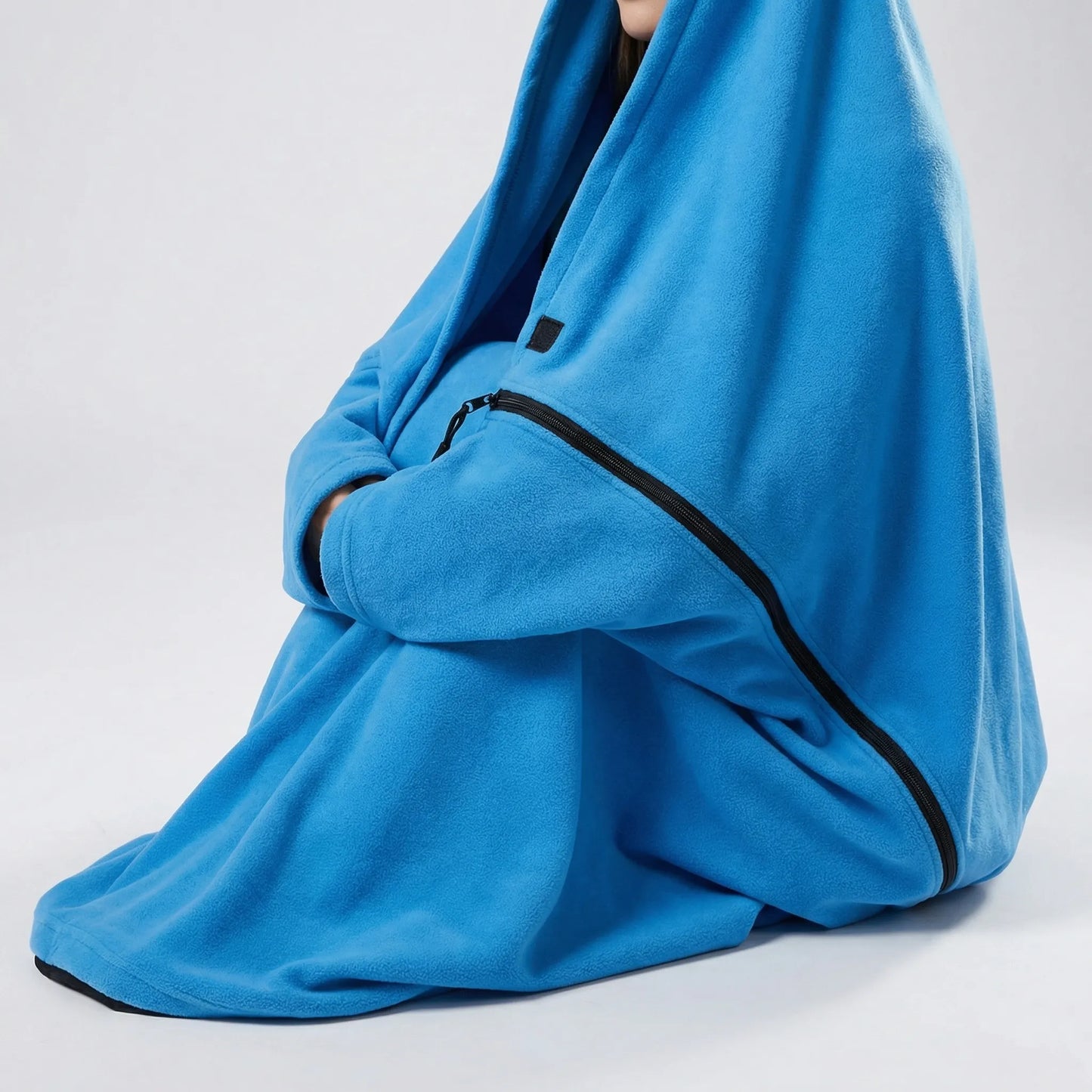 Fleece Envelope-Style Sleeping Bag -  Cozaven
