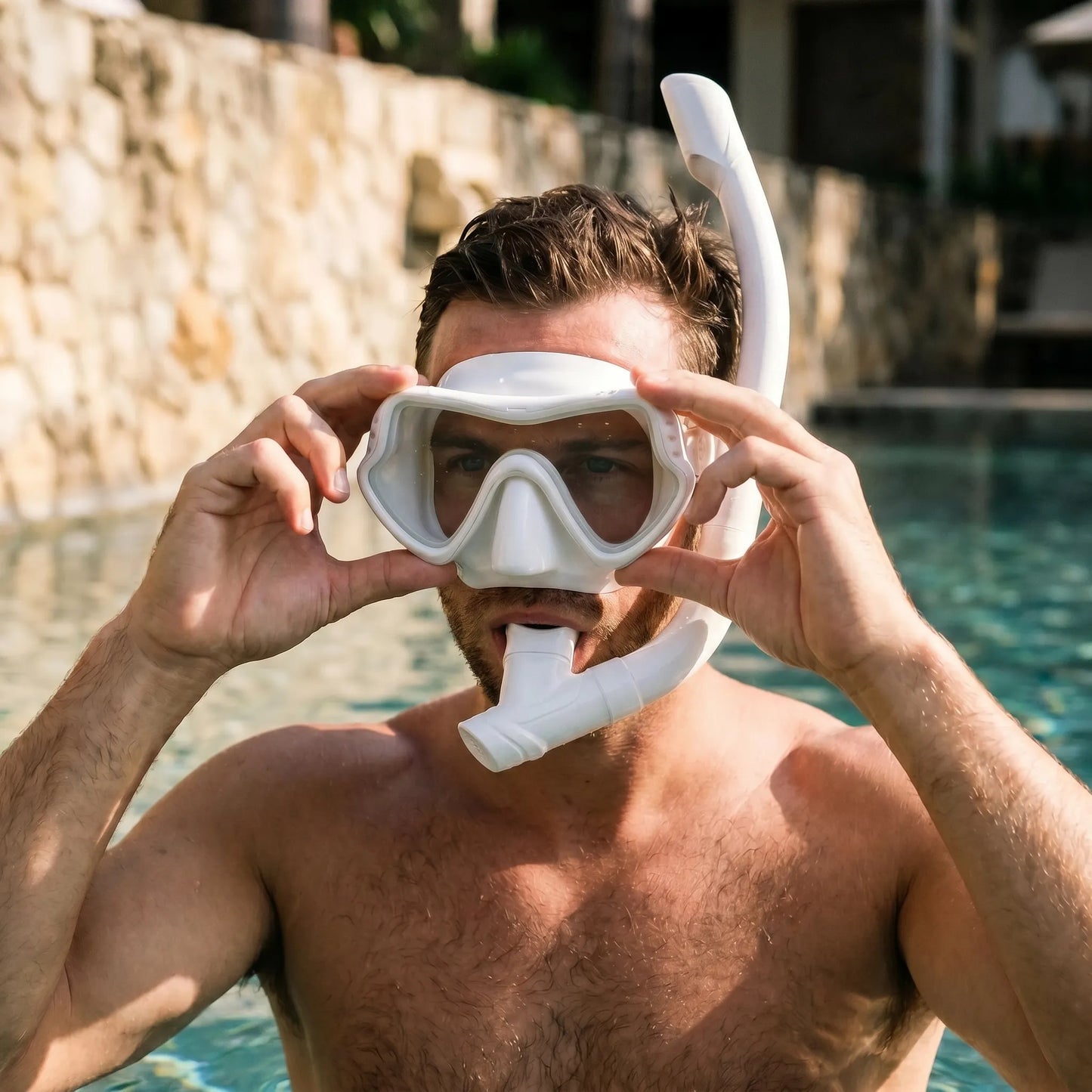 Flexible Snorkelling Mask - Visiomare
