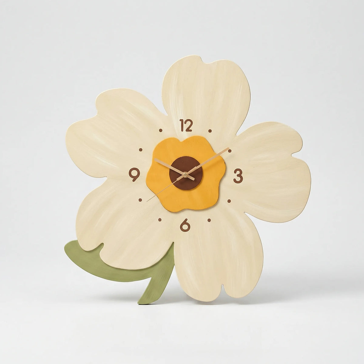 Flower Shaped Wall Clock - Florielle