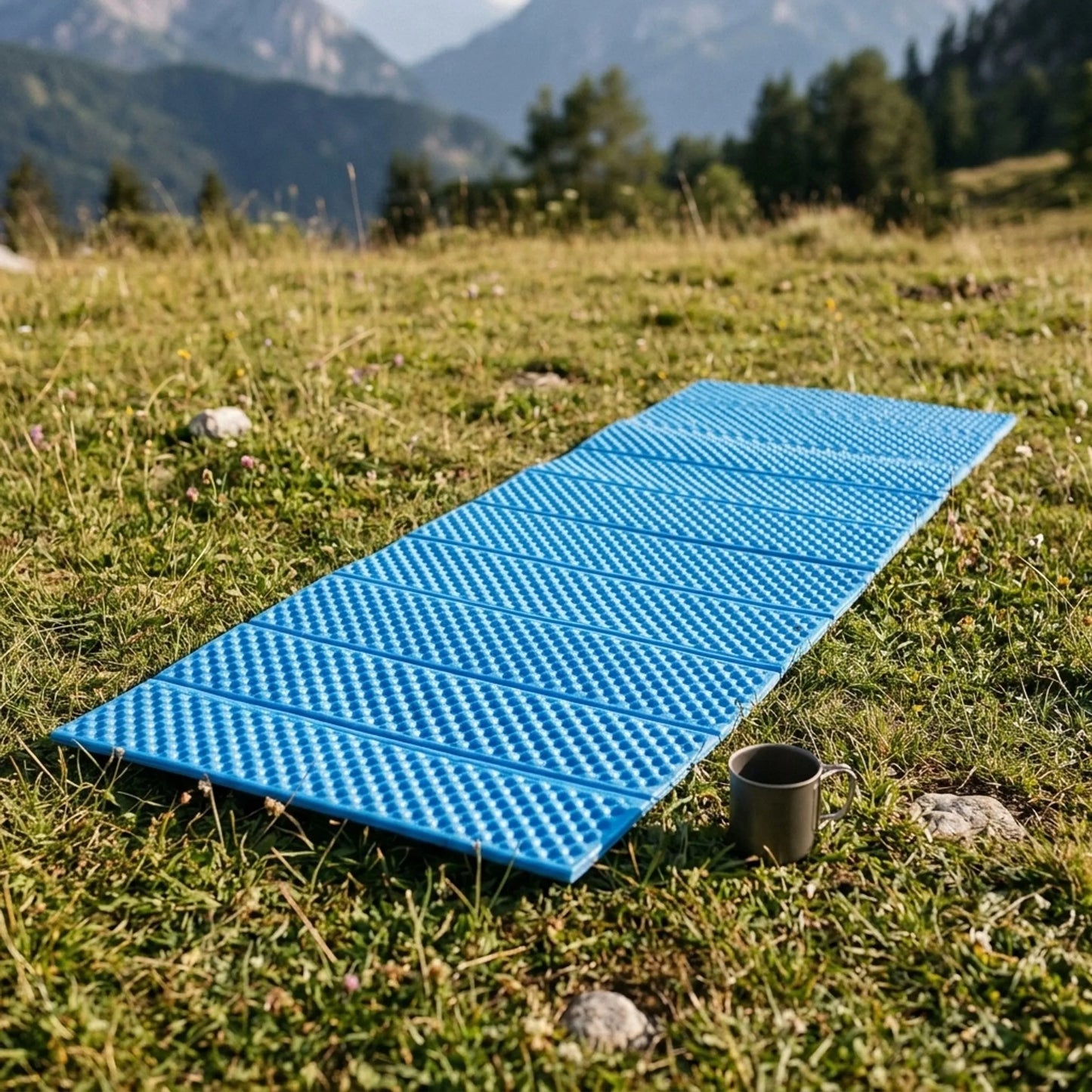 Foldable Closed-Cell Camping Mat - Ridgex