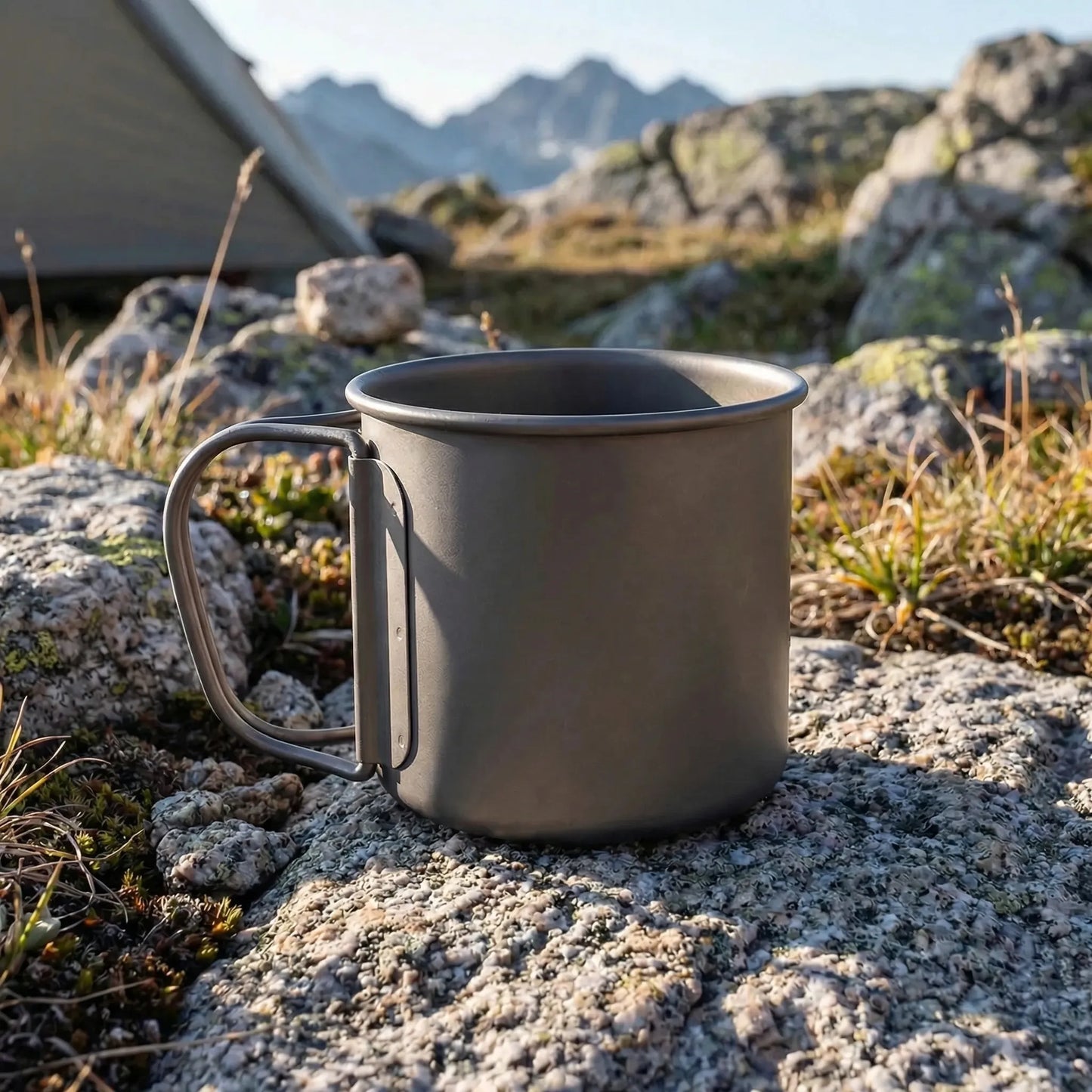 Foldable Handle Outdoor Camping Mug -  Campura