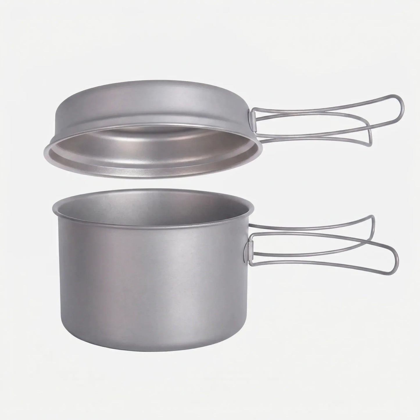 Folding Handle Titanium Cookware Set -  Trekforge