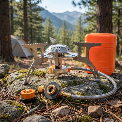 Folding Portable Gas Camping Stove -  Flamrok