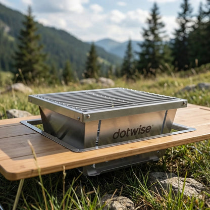 Folding Portable Outdoor Barbecue Grill -  Grillvex