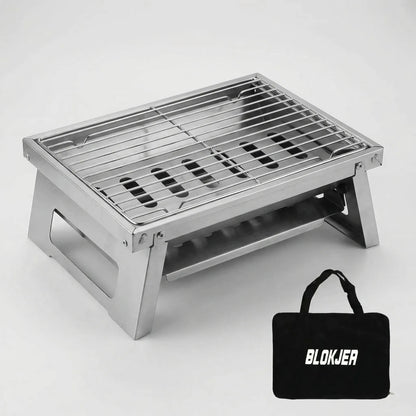 Folding Portable Outdoor Barbecue Grill -  Grillvex