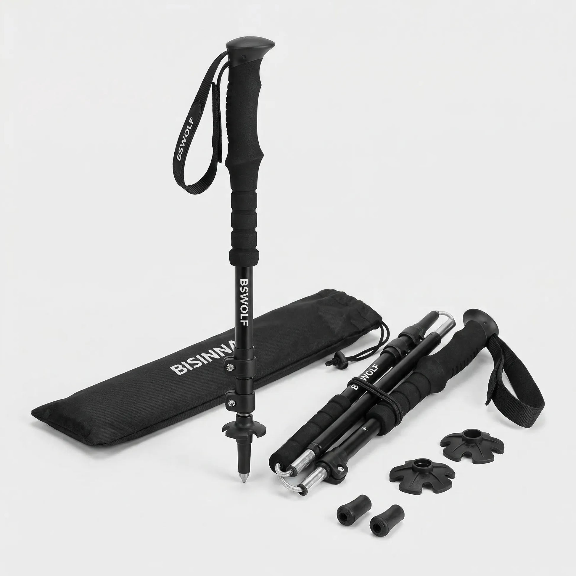 Folding Ultralight Adjustable Trekking Poles -  Trekivo