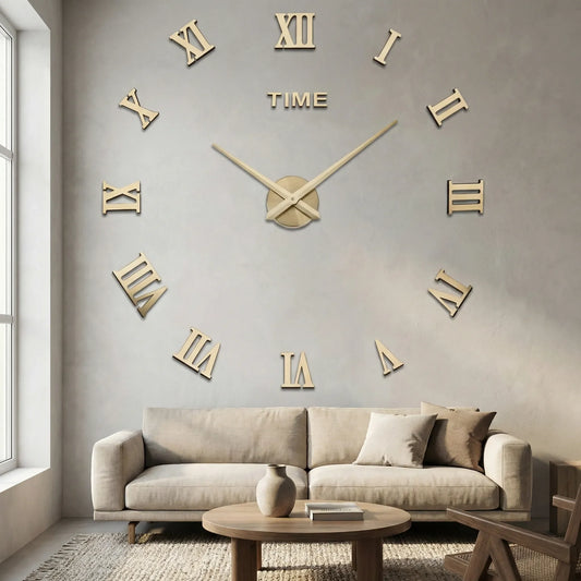 Geometric Wall Clock - Chronaura