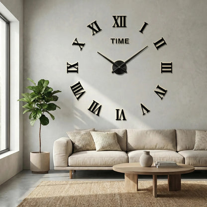 Geometric Wall Clock - Chronaura