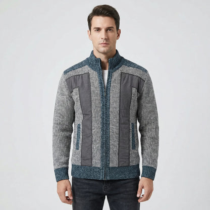 Gevoerd Vest Met Doorlopende Rits - Cornelius