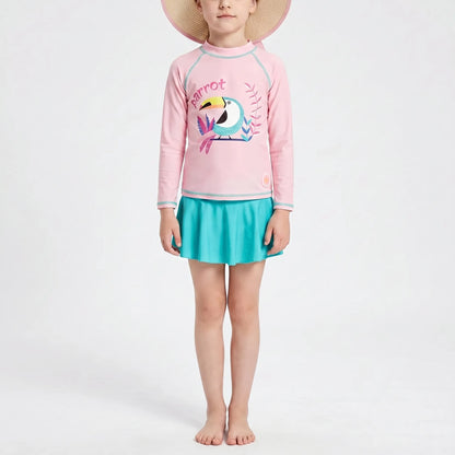 Girls Three Piece Swimsuit - Aquadore