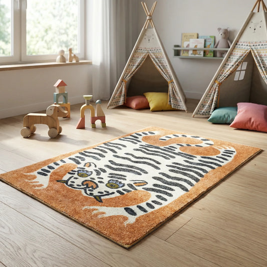 Graphic Animal Area Rug - TigraLoom