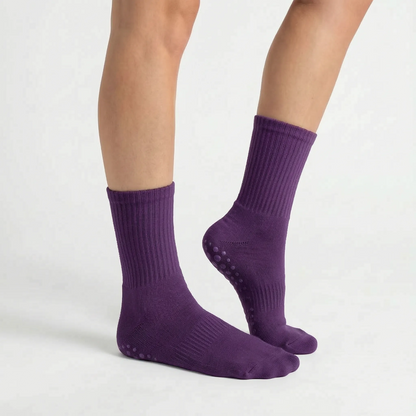 Grippy Athletic Crew Socks -  Sheri