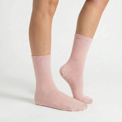 Grippy Athletic Crew Socks -  Sheri