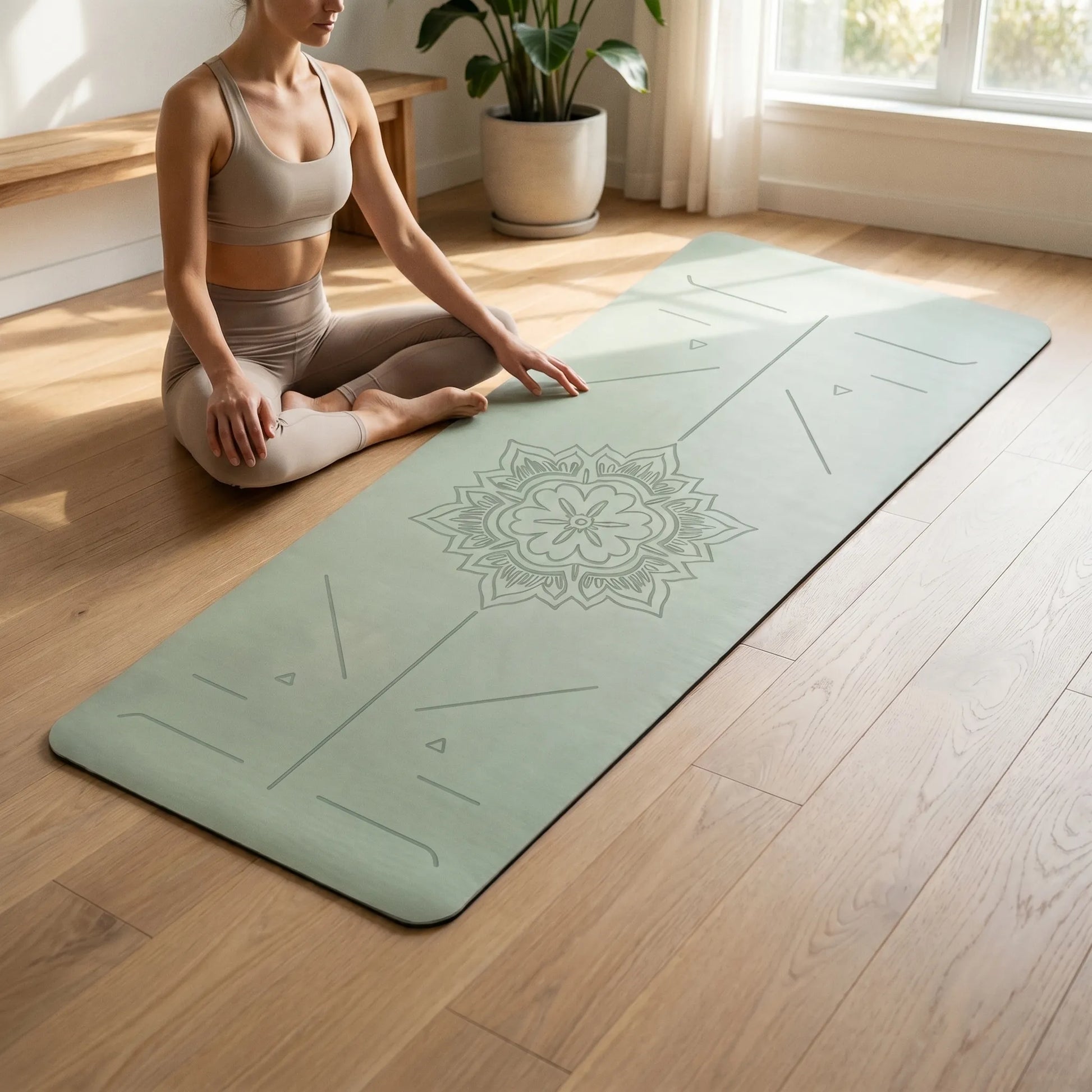 Guided Alignment Exercise Mat -  Lela