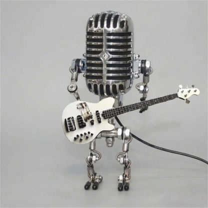 Guitar Themed Table Lamp -  StrumBot