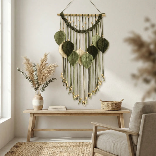 Handcrafted Leaf Wall Hanging - Leaforia