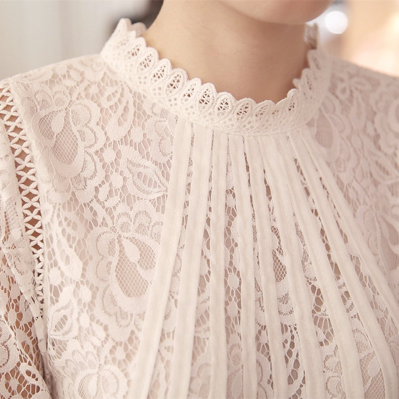 Top blouse with long sleeves – Amira Autumn Enchantment