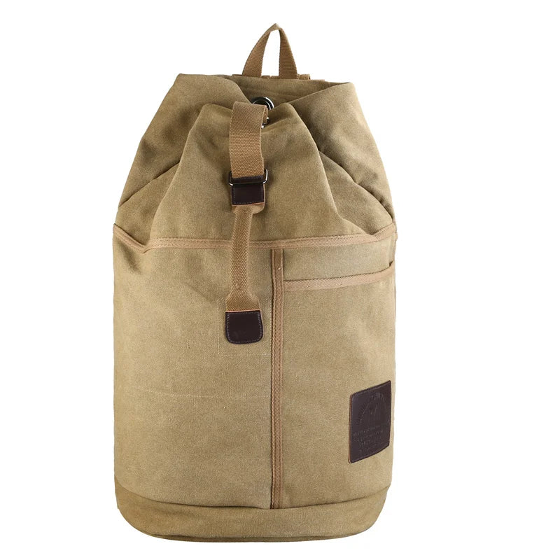 Large Capacity Travel Backpack Canvas Rucksack – TrekMate