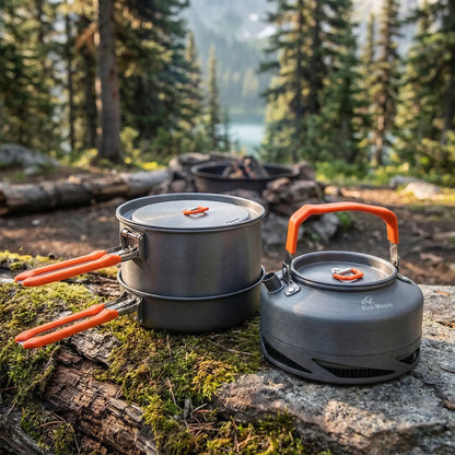 Heat Exchanger Camping Cookware Set -  Hikepot