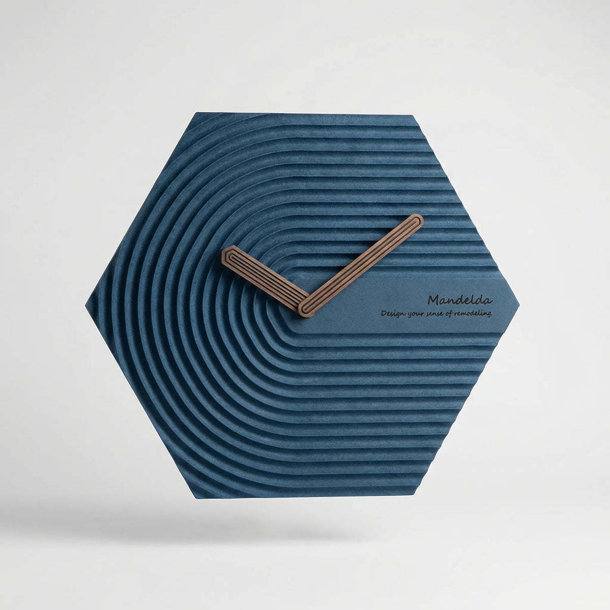 Hexagonal Modern Wall Clock - HexaPulse