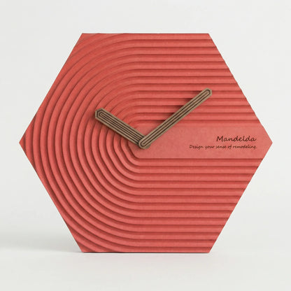 Hexagonal Modern Wall Clock - HexaPulse