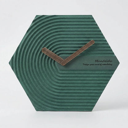 Hexagonal Modern Wall Clock - HexaPulse