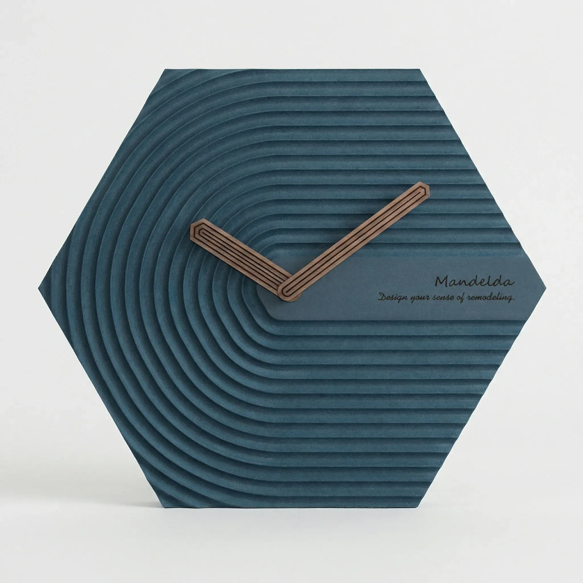 Hexagonal Modern Wall Clock - HexaPulse