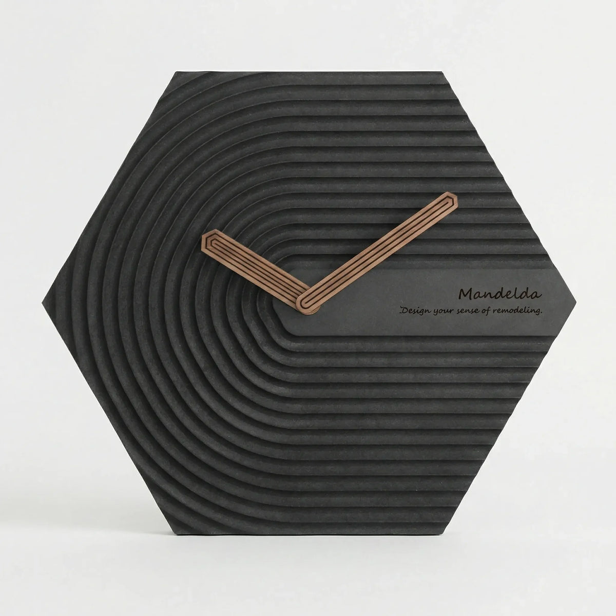 Hexagonal Modern Wall Clock - HexaPulse