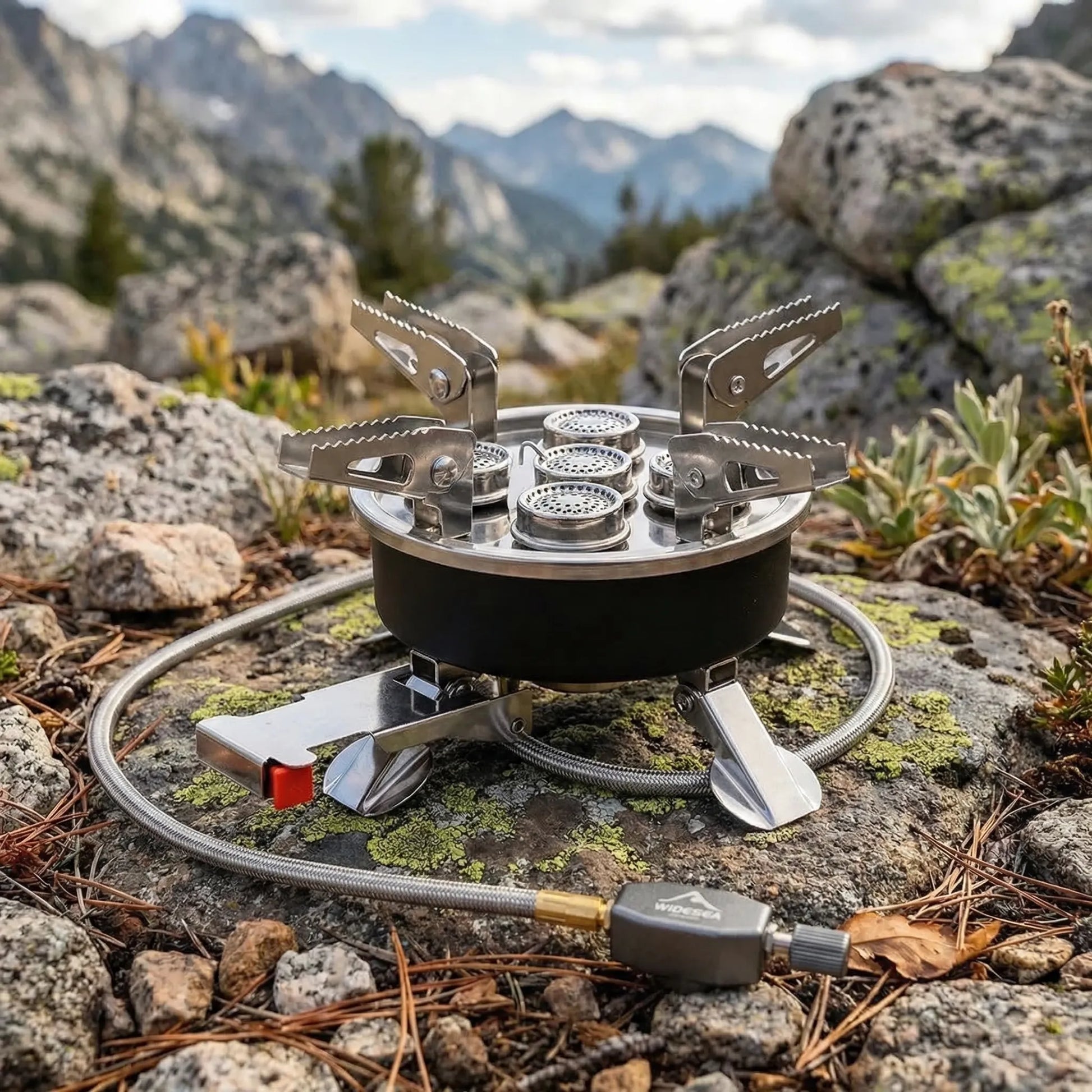 High-Output Portable Gas Camping Stove -  Blazven
