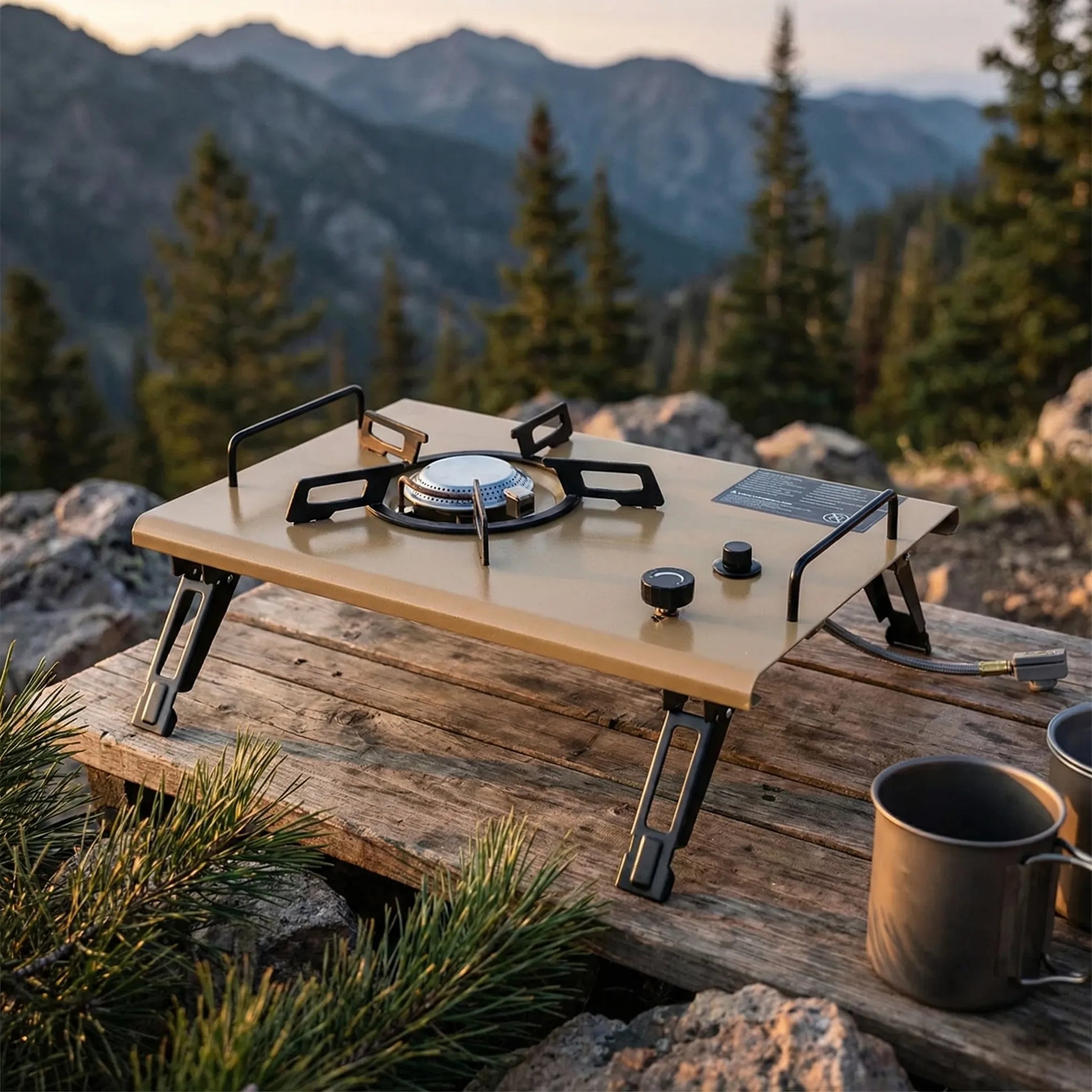 High-Power Portable Outdoor Gas Stove -  Pyroven