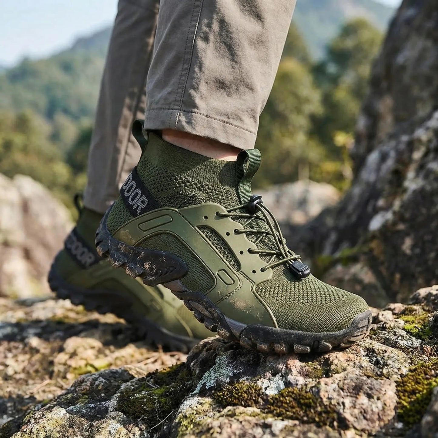 High-Top Breathable Trail Shoe -  Peakven